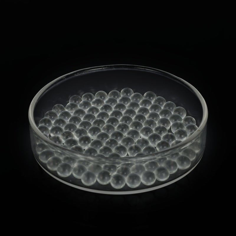 stonylab Round Glass Beads, Solid Glass Balls for Heating and Boiling Prevention Laboratory Clear Glass Boiling Stones, 6 mm Diameter, 1000 Beads per Bag - Image 5